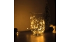 LED Vánoční řetěz 50xLED/3xAA 5,25m teplá bílá