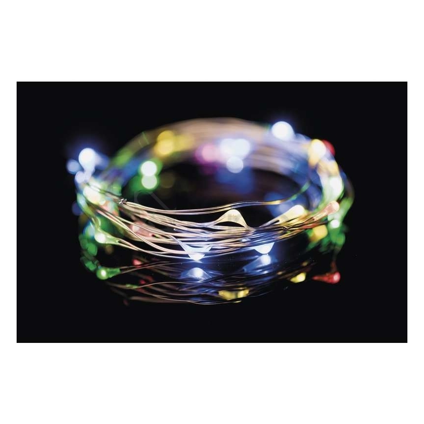LED Vánoční řetěz NANO 20xLED 2,4m multicolor