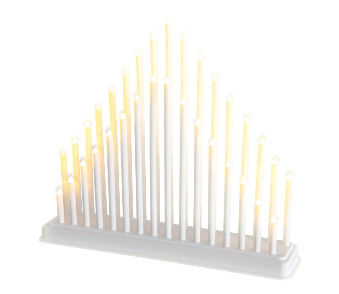 Retlux LED Vánoční svícen 33xLED/1W/230V teplá bílá FT0032
