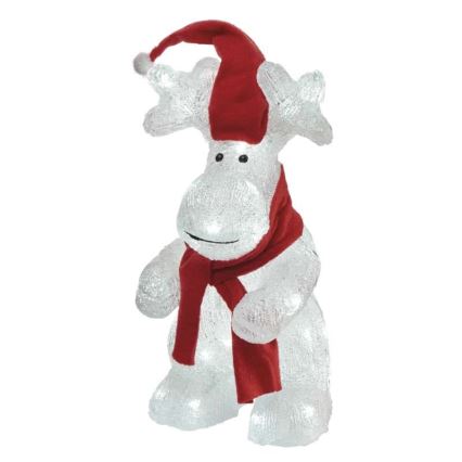 LED Vánoční venkovní dekorace 40xLED/2,1W/230V IP44 sob