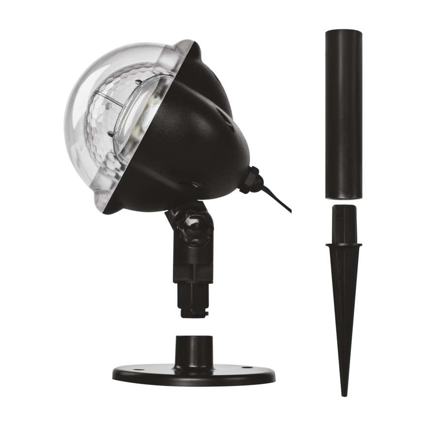 LED Vánoční venkovní projektor LED/4W/230V IP44 bílá