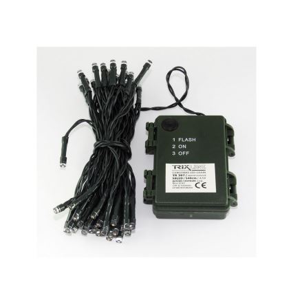 LED Vánoční venkovní řetěz 10,8m 100xLED/2 funkce 10,8m IP44 multicolor