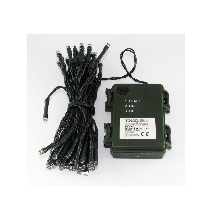 LED Vánoční venkovní řetěz 10,8m 100xLED/2 funkce 10,8m IP44 multicolor