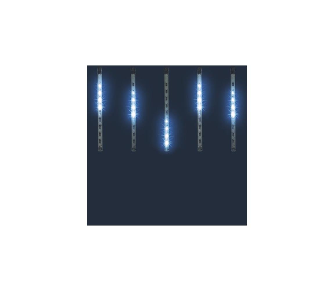 FK Technics LED Vánoční venkovní řetěz 100xLED 3,6m IP44 studená bílá FK0050