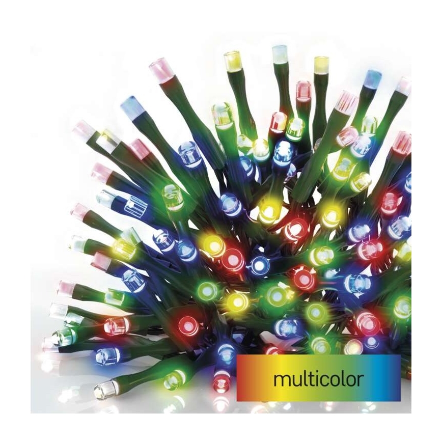 LED Vánoční venkovní řetěz 120xLED/17m IP44 multicolor