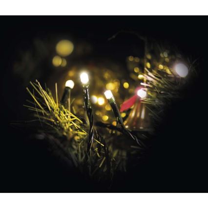 LED Vánoční venkovní řetěz 180xLED/23m IP44 teplá bílá