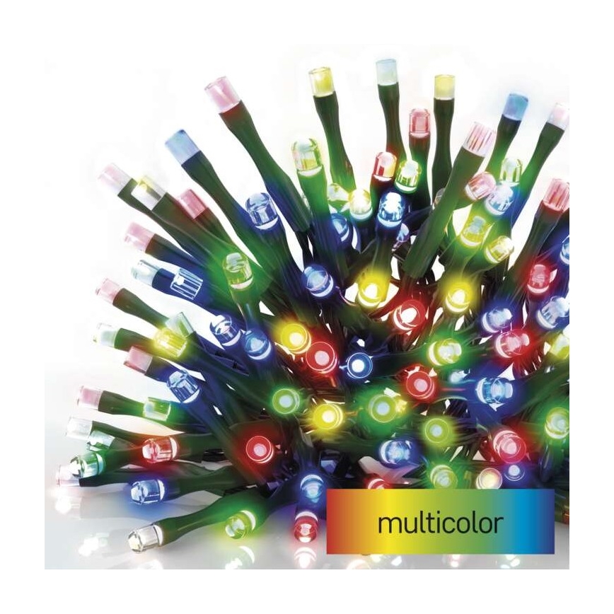 LED Vánoční venkovní řetěz 180xLED/8 módů 23m IP44 multicolor