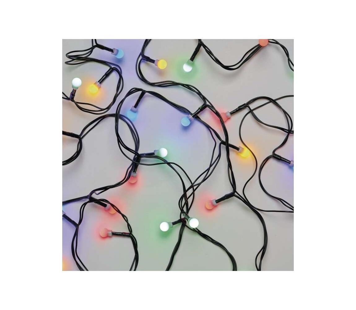  LED Vánoční venkovní řetěz 200xLED/8 módů 25m IP44 multicolor 
