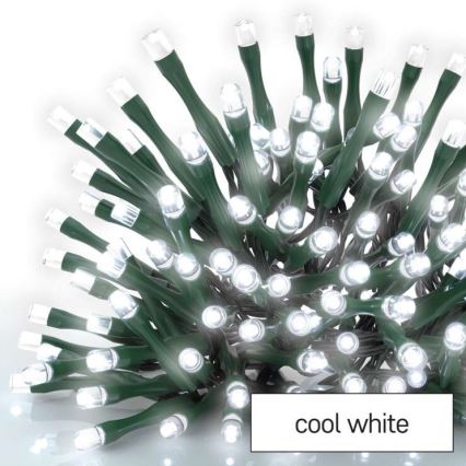 LED Vánoční venkovní řetěz 240xLED/29m IP44 studená bílá
