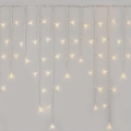 LED Vánoční venkovní řetěz 300xLED/8 módů 10m IP44 teplá bílá + dálkové ovládání