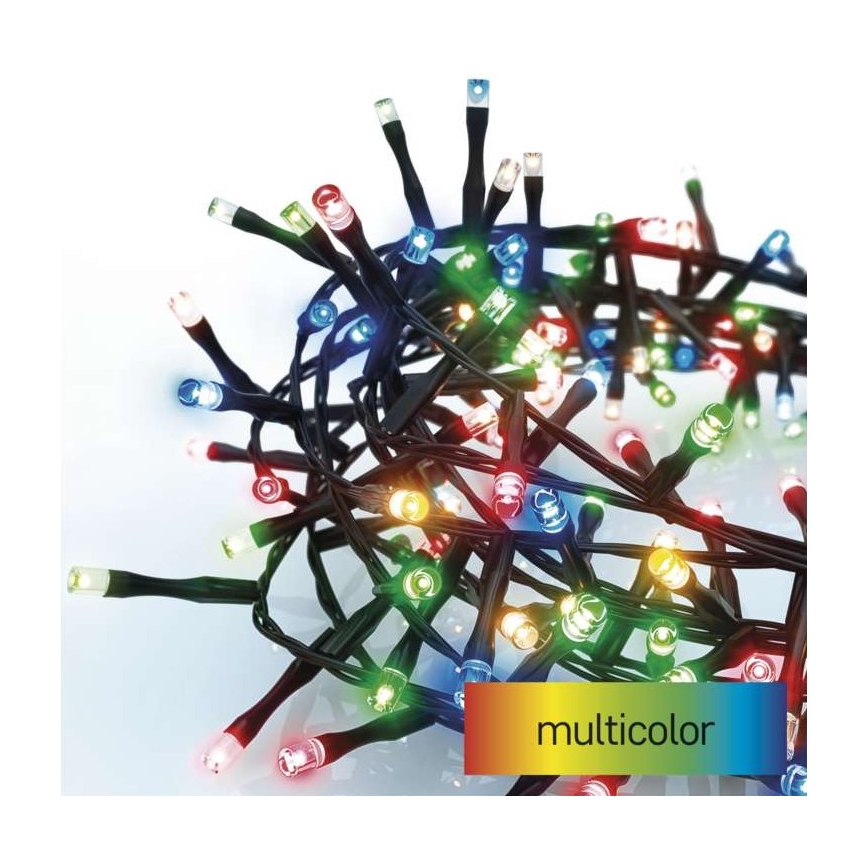 LED Vánoční venkovní řetěz 400xLED/13m IP44 multicolor