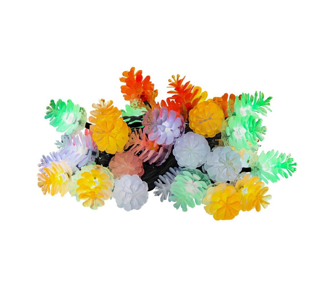 Retlux LED Vánoční venkovní řetěz 40xLED/15m IP44 multicolor FT0019