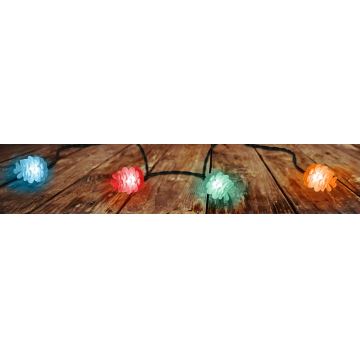 LED Vánoční venkovní řetěz 40xLED/15m IP44 multicolor