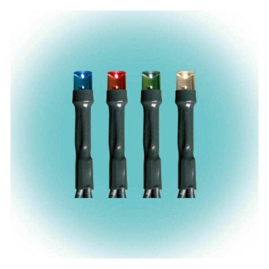 LED Vánoční venkovní řetěz 500xLED 35m IP44 multicolor