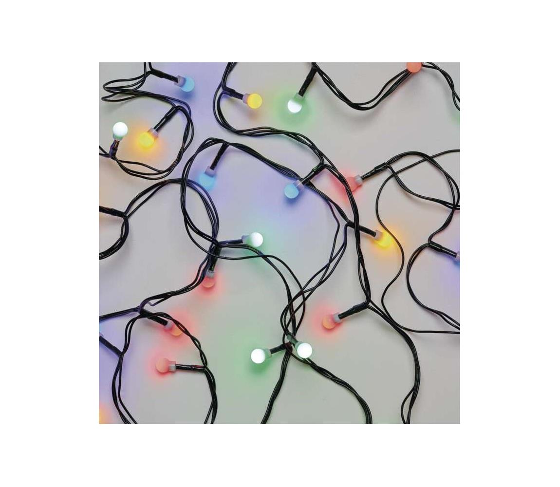  LED Vánoční venkovní řetěz 80xLED/8 módů 13m IP44 multicolor 