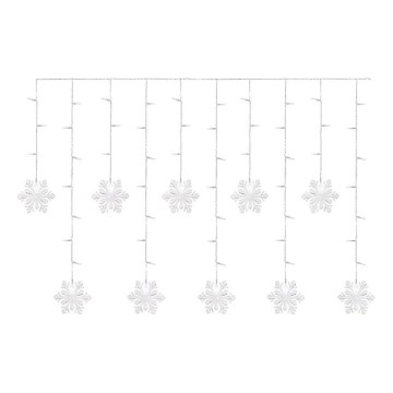 LED Vánoční závěs 60xLED/1,35W 635x50 cm studená bílá