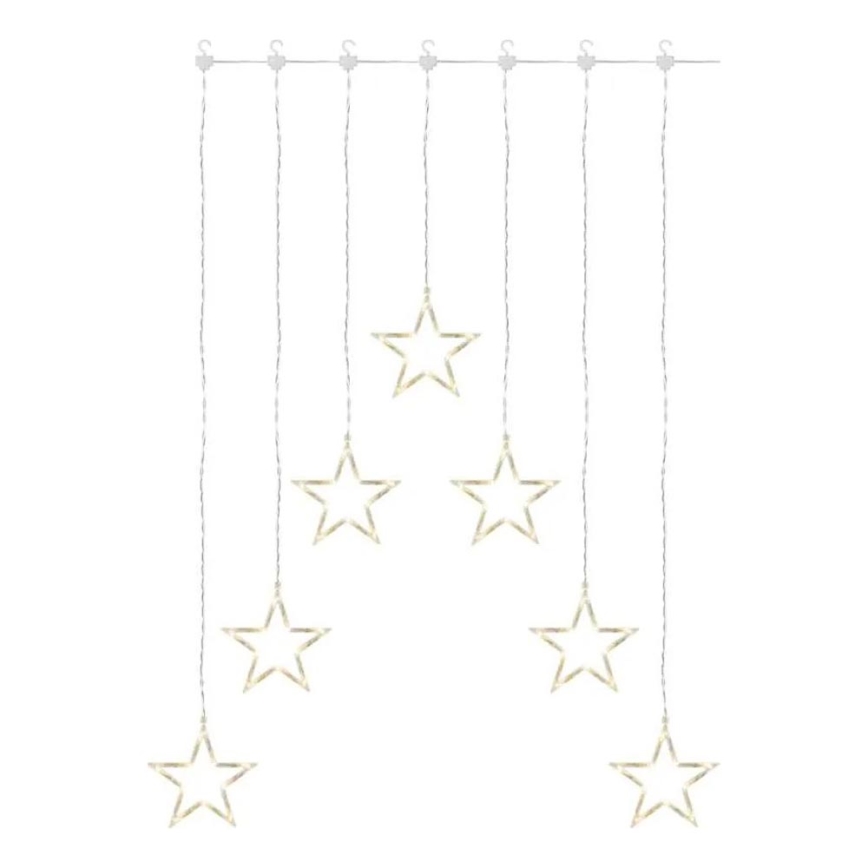 LED Vánoční závěs 70xLED/3,6W 567x125 cm teplá bílá