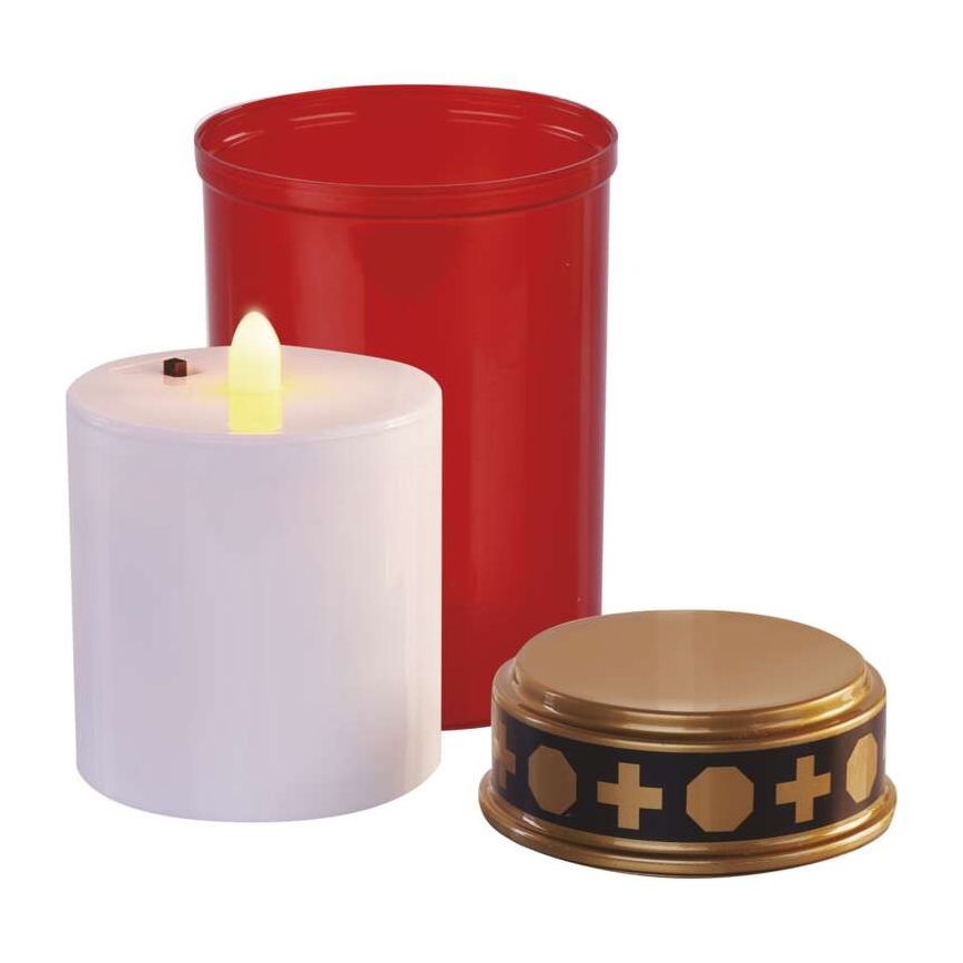 LED Venkovní dekorace LED/2xC IP44 červená