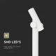 LED Venkovní flexibilní lampa LED/4W/230V 3000K IP44 100 cm bílá