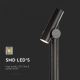 LED Venkovní flexibilní lampa LED/4W/230V 3000K IP44 100 cm černá