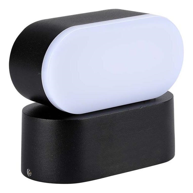 LED Venkovní flexibilní nástěnné svítidlo LED/5W/230V 3000K IP65 černá