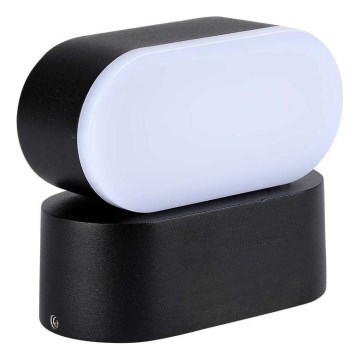 LED Venkovní flexibilní nástěnné svítidlo LED/5W/230V 4000K IP65 černá