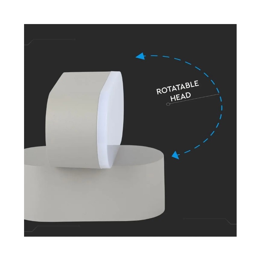 LED Venkovní flexibilní nástěnné svítidlo LED/5W/230V IP65