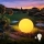 LED Venkovní lampa GLOBO 1xE27/11W/230V pr. 40 cm IP44