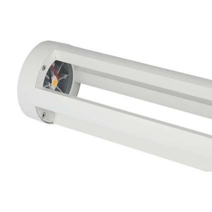LED Venkovní lampa LED/10W/230V 80cm 6400K IP65 bílá
