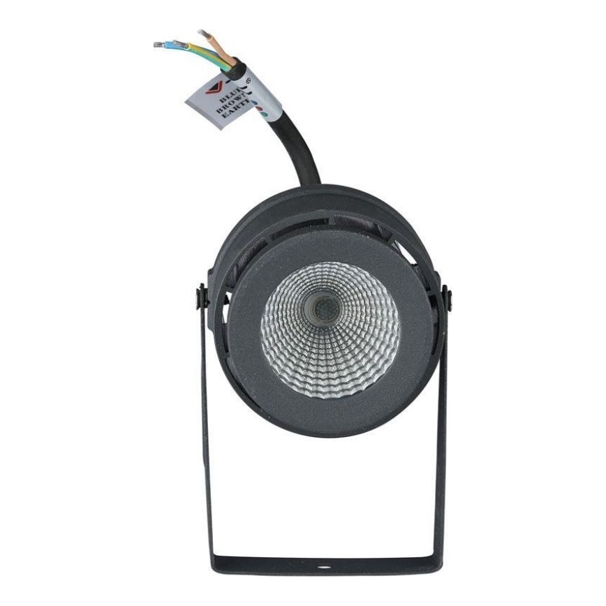 LED Venkovní lampa LED/12W/100-240V IP65 3000K šedá