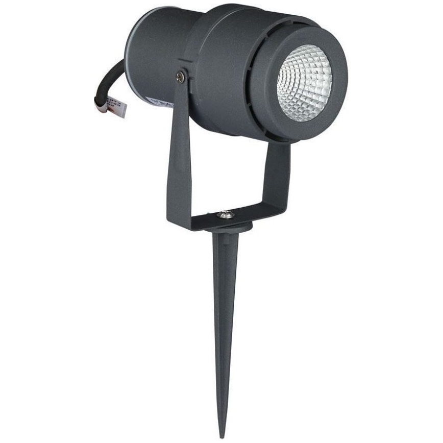 LED Venkovní lampa LED/12W/100-240V IP65 3000K šedá