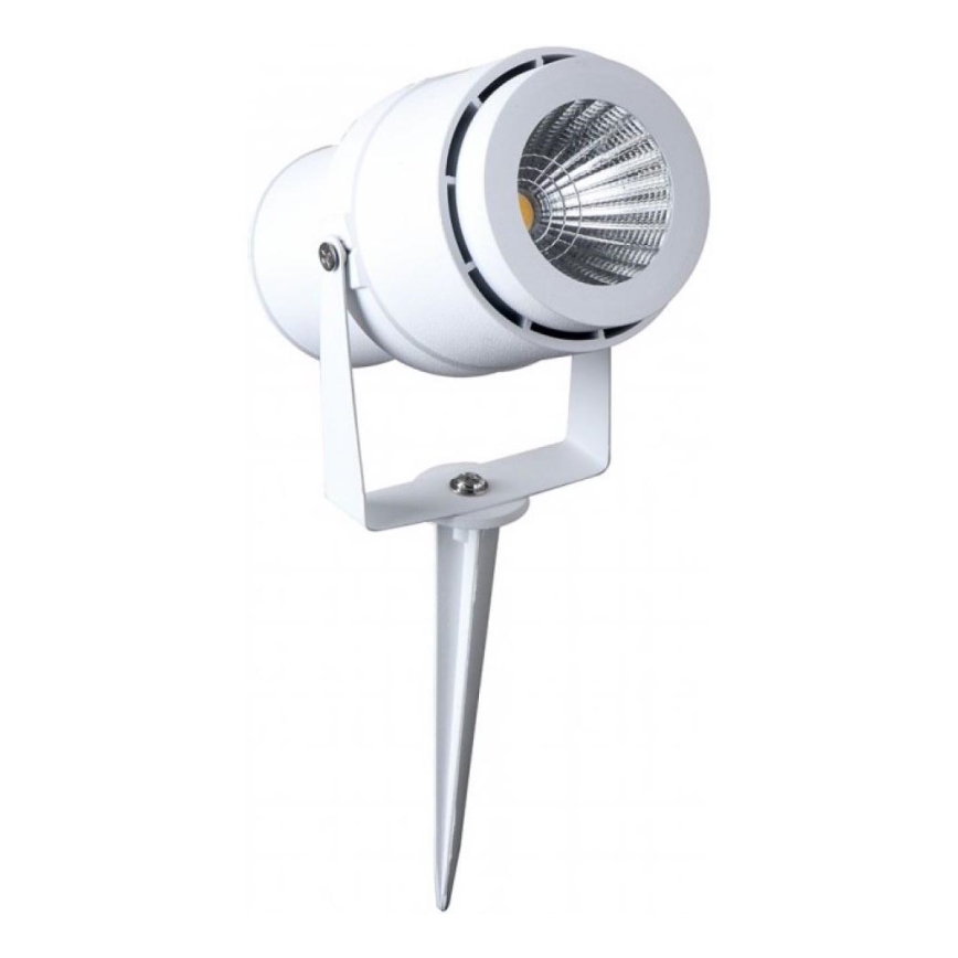 LED Venkovní lampa LED/12W/100-240V IP65 bílá - zelené světlo