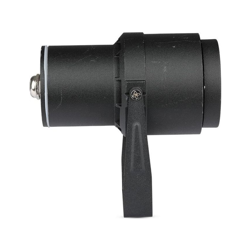LED Venkovní lampa LED/12W/100-240V IP65 černá - zelené světlo