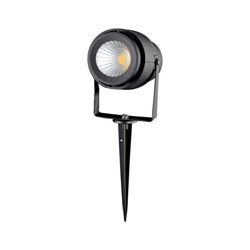 LED Venkovní lampa LED/12W/100-240V IP65 černá - zelené světlo