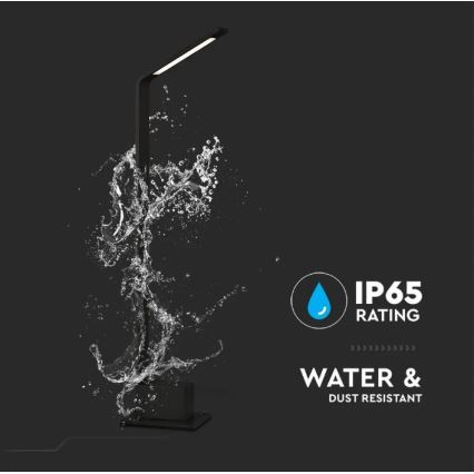 LED Venkovní lampa LED/5W/230V IP65 černá