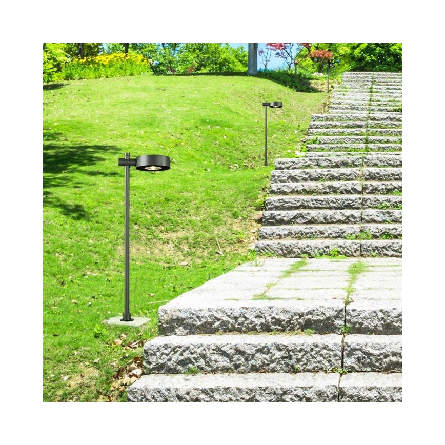 LED Venkovní lampa LED/7W/230V 4000K IP65 černá 102 cm