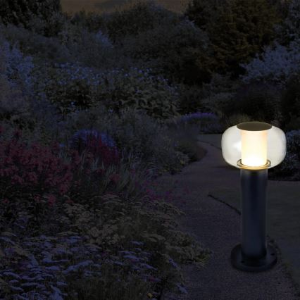 LED Venkovní lampa MALAGA LED/12W/230V 40 cm IP44 černá