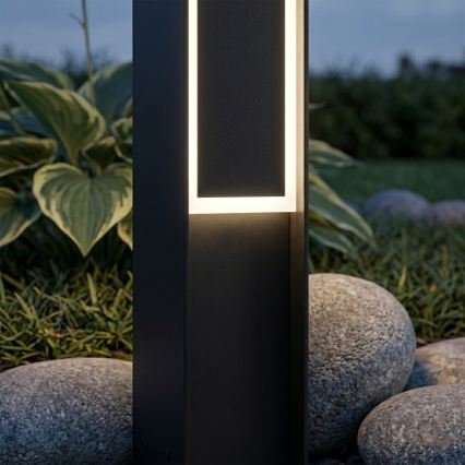 LED Venkovní lampa MODO LED/4,8W/230V 4000K IP44 30 cm černá