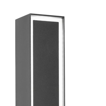 LED Venkovní lampa MODO LED/8W/230V 4000K IP44 50 cm černá