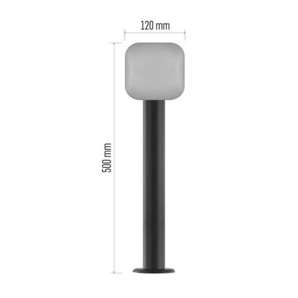 LED Venkovní lampa NIKA LED/12,5W/230V IP44 50 cm