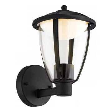 LED Venkovní nástěnná lampa LED/6W/230V IP44 černá