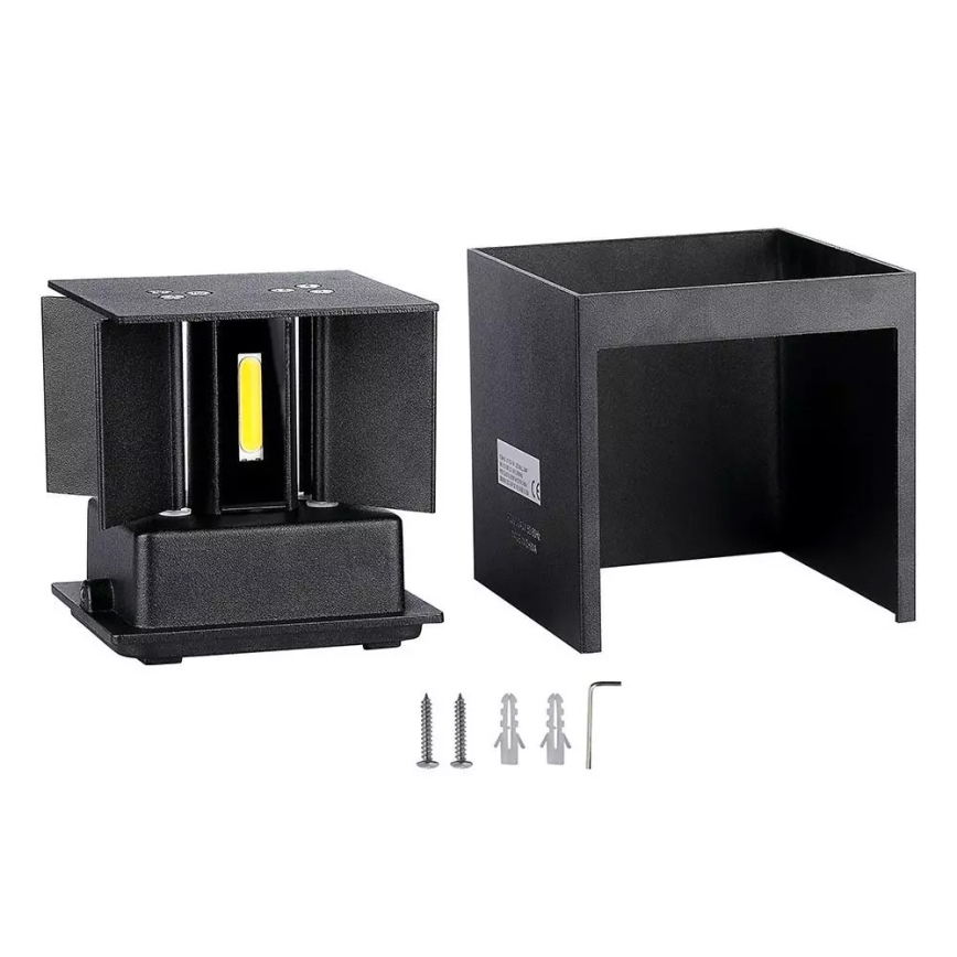 LED Venkovní nástěnné svítidlo 1xLED/6W/230V IP65