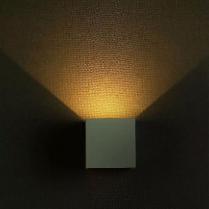 LED Venkovní nástěnné svítidlo 1xLED/6W/230V IP65