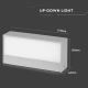 LED Venkovní nástěnné svítidlo 1xLED/9W/230V IP65 6400K