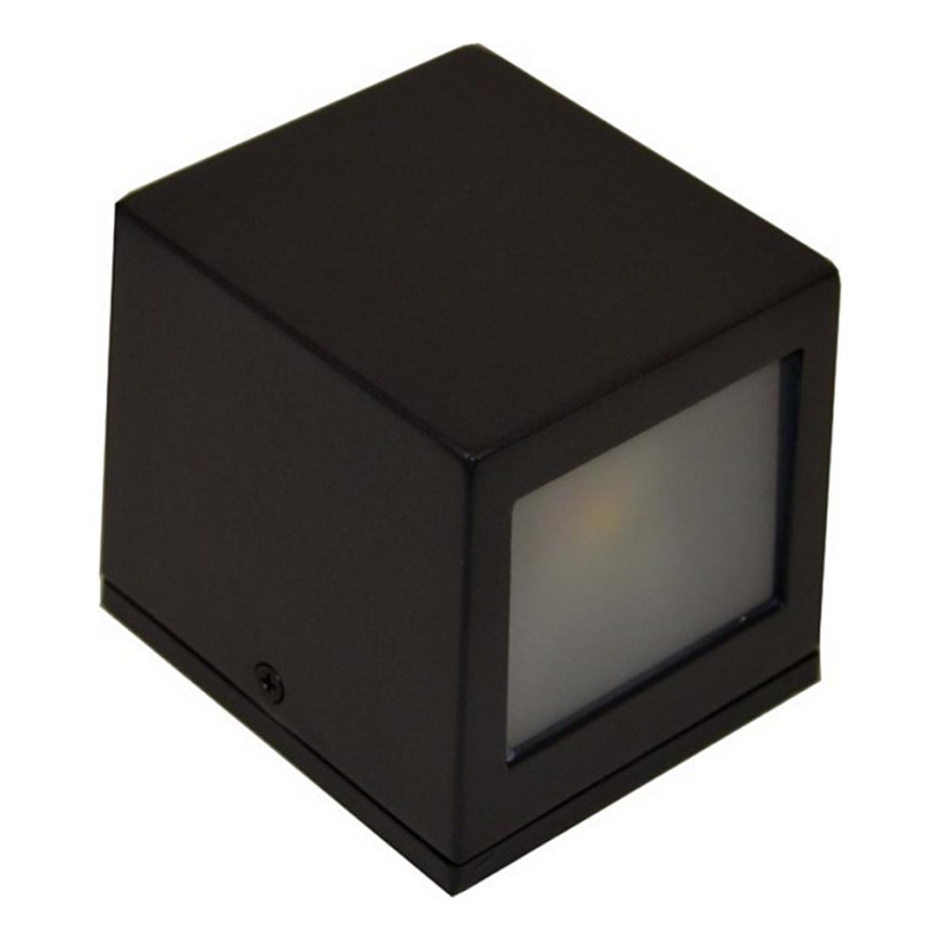 LED Venkovní nástěnné svítidlo 2xLED/5W/230V 4000K IP54 černá