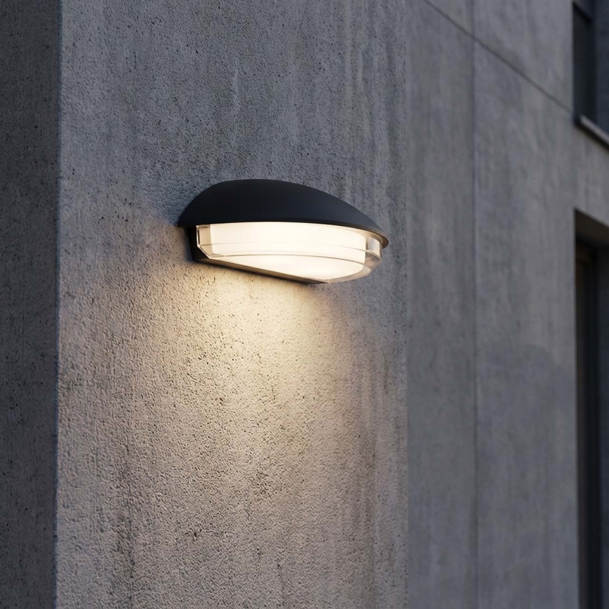 LED Venkovní nástěnné svítidlo ALABAMA LED/12W/230V IP54 černá