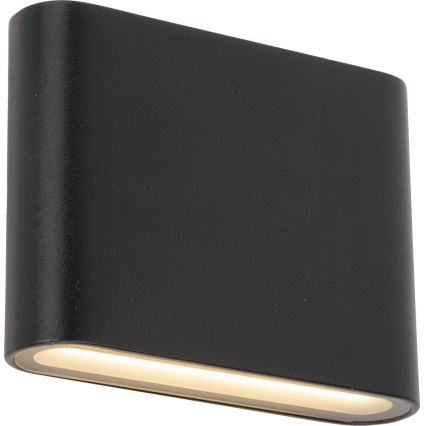 LED Venkovní nástěnné svítidlo ARWENA 2xLED/3W/230V IP54 černá
