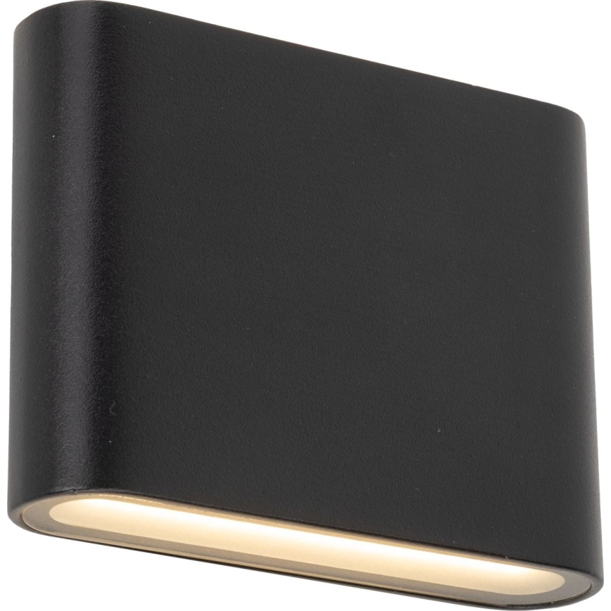 LED Venkovní nástěnné svítidlo ARWENA 2xLED/3W/230V IP54 černá