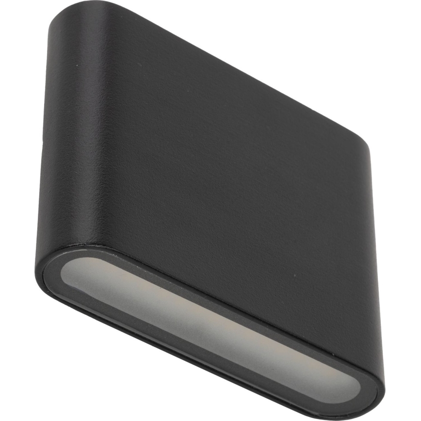 LED Venkovní nástěnné svítidlo ARWENA 2xLED/3W/230V IP54 černá