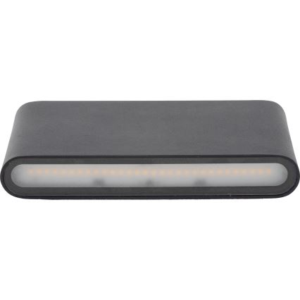 LED Venkovní nástěnné svítidlo ARWENA 2xLED/6W/230V IP54 černá